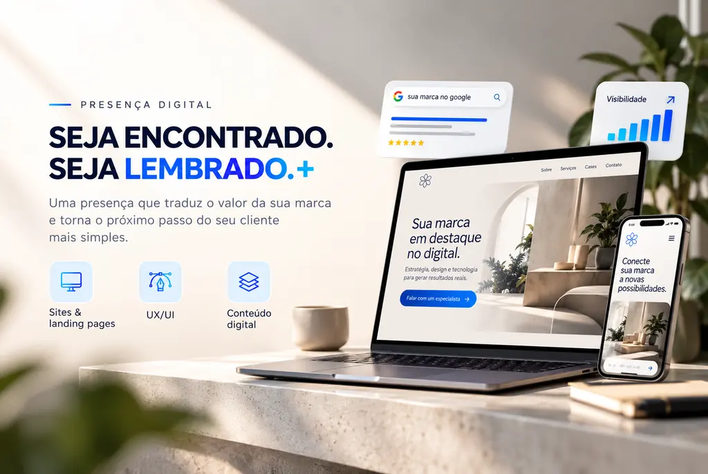 Ambiente de trabalho digital com notebook